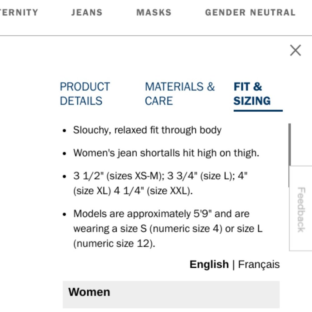 🆕NWT Old Navy Slouchy Workwear Cuffed Jean Short Overalls in 'Ayana' - Picture 10 of 16
